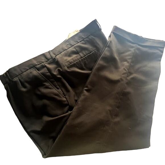 Greg Norman Black Slacks with Cuffed Hem 50x30 RN 69421. - Picture 2 of 9